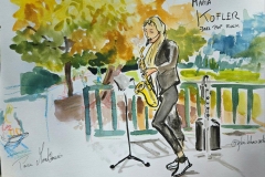 Zeichnung sax 'n' more